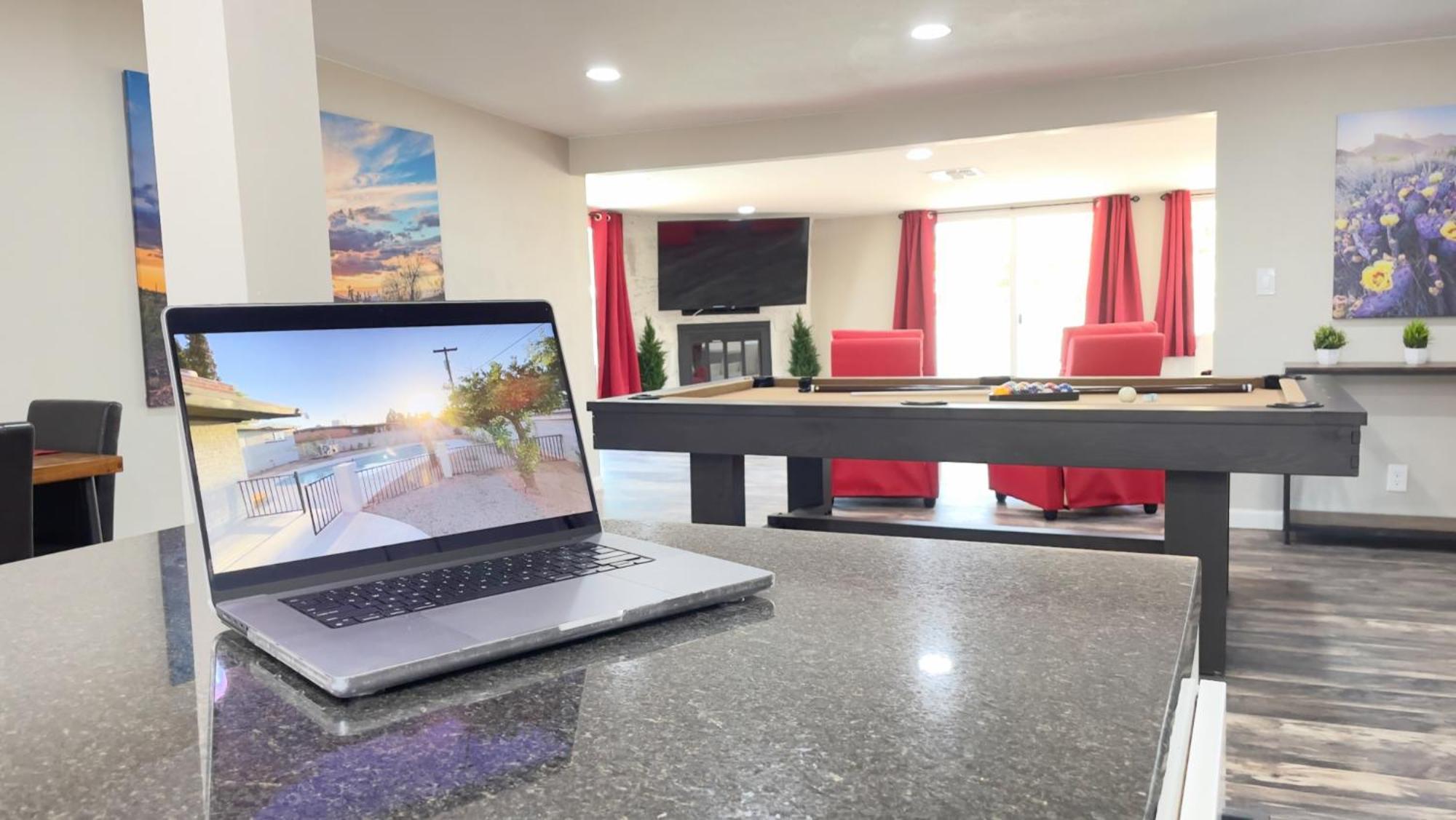 Private Home - Heated Pool, Billiards, Darts, Foosball, Fireplace, 5 Smart Tvs, Bbq, Cotton Bedding - The Saguaro Sanctuary, Pool Heat Optional Tucson Dış mekan fotoğraf